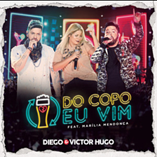 Capa-Do Copo Eu Vim (Ao Vivo) (feat. Marília Mendonça)